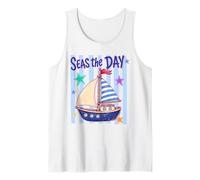 Seas The Day Barca a Vela Ocean Explorer Design Canotta