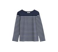 Seasalt Cornwall Maglietta 'Sailor' marino / bianco Donna Seasalt Cornwall 5XL