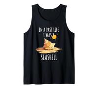Seashell Collector Vita passata Sea Shell Fan Ocean Beach Sand Canotta