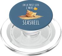 Seashell Collector Vita passata Sea Shell Fan Ocean Beach Sand PopSockets PopGrip per MagSafe