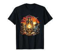 Seashell - Lanterna a Forma di Ancora, Tramonto, Colore: costiero Maglietta