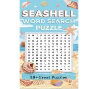 Seashell Word Search Puzzle Book: Relaxing Word Search Puzzles Featuring Seashell Varieties, Coastal Beach Finds, and Marine Beauty |110 pages|50+Puzzles|6x9 inches...Gift for Vacation, Stress Relief
