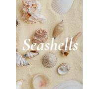 Seashells: A Decorative Book with Seashell Cover for Coffee Table Styling and Coastal Home Décor