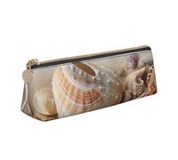 Seashells By The Seashore Astuccio Con Cerniera Astuccio Matite Triangolare Sacchettoper Per Portamonete Casa Scolastico