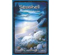 Seashells Crossword Puzzles: Crossword Puzzles with Easy to Read about Seashells, Ocean, Beaches and More | 6x9 inches, 120 pages, 60 Puzzles - Gift for Beach Lovers, Ocean Enthusiasts, Puzzle Fans