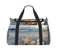 Seashells On The Beach Tote Bag Donne Uomini Viaggio Crossbody Bag Borsa a Tracolla Borsa a Tracolla Borse da Lavoro Borsa Hobo Borsa Tutti i Giorni