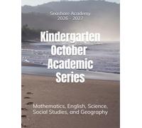 Seashore Academy October Academic Series for Kindergarten 2.0