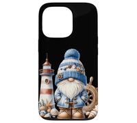 Seaside Boat Captain Gnome For Men With Lighthouse At Ocean Custodia per iPhone 13 Pro