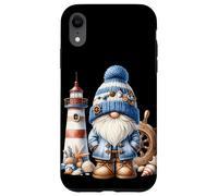 Seaside Boat Captain Gnome For Men With Lighthouse At Ocean Custodia per iPhone XR