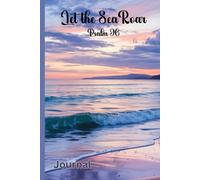 Seaside Journal 2 ~ Let the Sea Roar - Psalm 96: Cute Beach Theme Notebook, Great Gift for Christian Women. 200 Lined Pages with shell images.