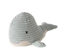 Seaside No.64 Simpatici fermaporta a forma di animale - 1 kg di sabbia all'interno - buffer/fermaporta decorativo - ideale per cameretta dei bambini, corridoio o soggiorno (balena)