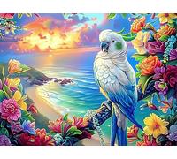 Seaside Parrot Rompicapo 1000 Pezzi Toscana Per Famiglie Magical Cosmic Creatures Cartone Rigido Per Attività Educativa Bambini Da Passatempo Con Poster Incluso Migliore Vendita 1000 PCS/75x50cm