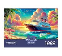 Seaside Scenery Puzzle Ispirato Ai Capolavori Dei Musei - 1000 Pezzi Con Immagini D'Arte Di Profondo Impatto Visivo - Per Divertirsi E Regalare, Consigliato 14+ 52x38cm/1000pcs