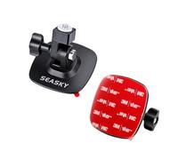 SEASKY Supporto adesivo flessibile 3M A2 per casco da sci e moto, confezione da 2
