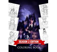 Season 2 Coloring Book: High Quality Coloring Pages featuring Gothic Girls For Kids Teens Adults