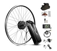 Season 26''/ 27.5''/ 28'' ebike Kit di conversione per bici elettrica 36V 250W 350W motore posteriore Ruota Libera con Hailong batteria 36V 13Ah/18Ah controller integrato