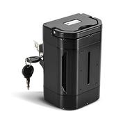 Season Batteria al Litio E-Bike sul Tubo Sella 36V(37V) 10Ah 370Wh con 2A Caricabatteria per Bici Elettriche per Ansmann, Heinzmann