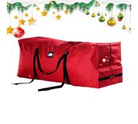 Seasonal Decoration Carrier - Artificial Tree Storage for Quick Moving | Heavy Duty Oxford Cloth with Waterproof Build, Rolling Wheel System, Strong Carry Handles, Spacious Bag for Festive Supplies