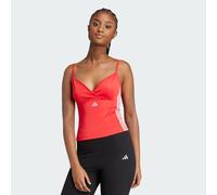 Seasonal Essentials 3-Stripes Canotta Pure Ruby / Clear Pink M