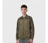adidas Unisex - Bambini e ragazzi Seasonal Essentials Tricot Track_Suit, olive strata/jungle ink, 15-16 Years
