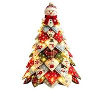 Seasonal Quilting Art Christmas Tree Handmade Table Display Ornament