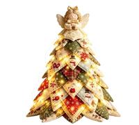 Seasonal Quilting Art Christmas Tree Handmade Table Display Ornament