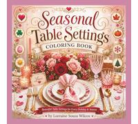 Seasonal Table Settings Coloring Book