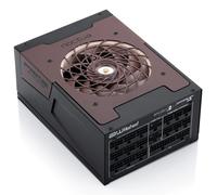 Seasonic PRIME TX-1600 Noctua Edition, Alimentatore per PC ATX 3.1 Completamente Modulare e Ultra Silenzioso da 1600 W ed Efficienza 80 PLUS Titanium (Nero/Marrone) con cavo DE/EU