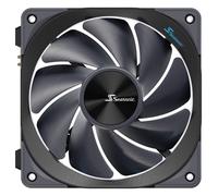 Seasonic - MagFlow 1-Fan Kit Case per computer Ventilatore 12 cm Nero 1 pz - SPEDIZIONE GRATUITA