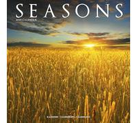 Seasons 2025 Square Wall Calendar | Nature Calendar