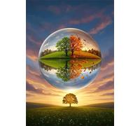 Seasons 500 Piece Jigsaw Puzzles for Adults, Colourful, Challenging & Brainteasing Adult puzzles 500 Pieces Dewdrops, Fun jigsaws for The Whole Family 20x15 inch