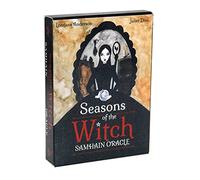 Seasons of The Witch: Samhain Oracle Cards,Seasons of The Witch: Samhain Oracle Cards,with Bag,Firend Game,Giochi di divinazione