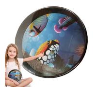 seasounddrum| Riutilizzabile Musical Education Sea Sound Drum Strumento di insegnamento musicale Perle di metallo incorporate Comfort Soundseadrum migliora l'esperienza del gioco domestico