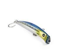 Seaspin Coixedda 130 - Esca Artificiale per la Pesca a Spinning, Darter Minnow Affondante 130 mm 26 g - Azione Shallow, Lanci Lunghi, Armatura Passante - Per Spigola e Predatori Costieri (SAR)