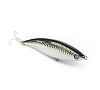 Seaspin Janas 107 - Esca Artificiale per la Pesca a Spinning, Pencil Bait Lipless Affondante 107 mm 27 g - Nuoto scodinzolante, Armatura Passante - Per Predatori Marini (ACC)