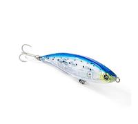 Seaspin Janas 107 Laguna - Esca Artificiale per la Pesca a Spinning, Pencil Bait Lipless Galleggiante 107 mm 19 g - Armatura Passante, Ancorette Rinforzate 3X - Per Spigole e Predatori (SART GHOST)