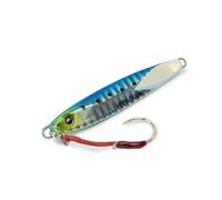 Seaspin Leppa 18 Slim - Esca Artificiale per la Pesca a Spinning, Casting Metal Jig 68 mm 18 g - Baricentro Basso Long Cast, Scatti Laterali in Jerk - Assist e Amo BKK #2 - Predatori Costieri (SAR)