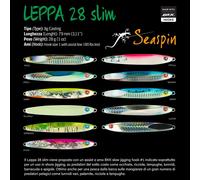 SEASPIN LEPPA 28 SLIM - AZIONE: SINKING, COLORE: GREEN, PESO (GR): 28, LUNGHEZZA (MM): 79