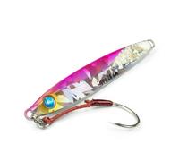 Seaspin Leppa 28 Slim - Esca Artificiale per la Pesca a Spinning, Casting Metal Jig 79 mm 28 g - Baricentro Basso Long Cast, Scatti Laterali in Jerk - Assist e Amo BKK #1 - Predatori Costieri