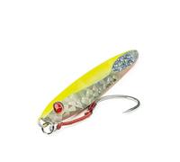 Seaspin Leppa 77 Slim - Esca Artificiale per la Pesca a Spinning, Casting Metal Jig 115 mm 77 g - Baricentro Basso Aerodinamico, Assist + Amo BKK #3/0 - Per Ricciole Cernie Dentici Tunnidi (GBA)