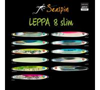 SEASPIN LEPPA 8 SLIM - AZIONE: SINKING, COLORE: SARR, PESO (GR): 8, LUNGHEZZA (MM): 52.8