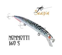 SEASPIN MOMMOTTI 160 S - AZIONE: SLOW SINKING, COLORE: GBA, PESO (GR): 24, LUNGHEZZA (MM): 160