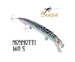 SEASPIN MOMMOTTI 160 S - AZIONE: SLOW SINKING, COLORE: GLWG, PESO (GR): 24, LUNGHEZZA (MM): 160