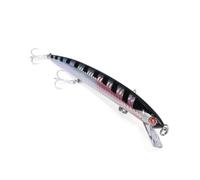 Seaspin Mommotti 160 S - Esca Artificiale per la Pesca a Spinning, Long Jerk Minnow Affondante 160 mm 24 g - Assetto Stabile, Lanci Lunghi - Per Predatori Marini (BAR)