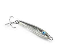 Seaspin Murigu 45 - Esca Artificiale per la Pesca a Spinning, Casting Hybrid Jig Affondamento Rallentato 89 mm 46 g - Nucleo Metallico + Guscio ABS Trasparente - Per Tunnidi Lampughe Ricciole (ACC)