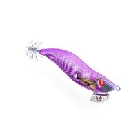 Seaspin Squirty 3.0 - Esca Artificiale Totanara per Eging, Egi Squid Jig 3.0 14,7 g - Affondamento 3-3,5 s/m, Rattling Interno, Struttura ABS e Cestelli Inox - Per Calamari Seppie (FC-PURPLE)