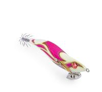 Seaspin Squirty 3.0 - Esca Artificiale Totanara per Eging, Egi Squid Jig 3.0 14,7 g - Affondamento 3-3,5 s/m, Rattling Interno, Struttura ABS e Cestelli Inox - Per Calamari Seppie (BG-PINK)