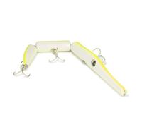 Seaspin Strega 181 - Esca Artificiale per la Pesca a Spinning, Swimbait Lipless Snodata Affondante 181 mm 23 g - Due Azioni in Una, Ancorette BKK 4X - Per Spigole Barracuda Serra Tunnidi (GLWG)