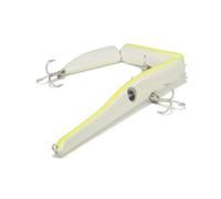 Seaspin Strega 257 - Esca Artificiale per la Pesca a Spinning, Swimbait Lipless Snodata Affondante 257 mm 35 g - Due Azioni in Una, Ancorette BKK 4X - Per Serra Barracuda Lecce Tunnidi Spigole (GLWG)