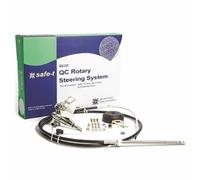 Seastar SS13713 Safe-T Innesto Rapido Barca Sterzo Kit Helm-Bezel-Cable 13 '